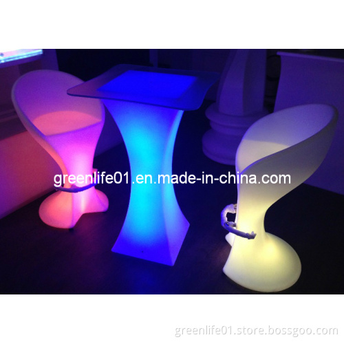 LED Bar Table, High Table, Bar Furniture, LED Bar Furniture